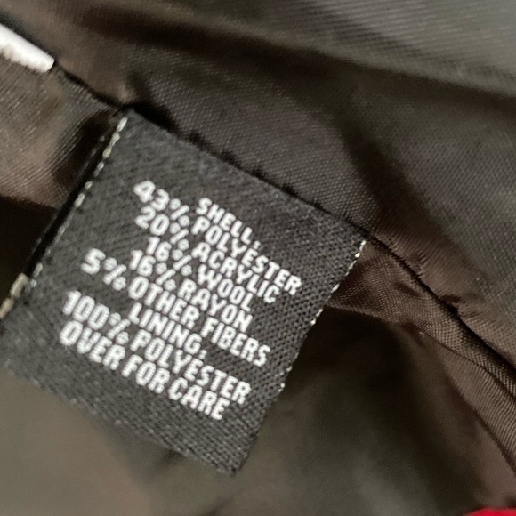 Relativity Outerwear Red and Black Buffalo Plaid Jacket - Picture 12 of 13